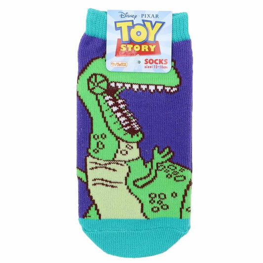 トイストーリー キッズソックス 子供用靴下 レックス ポーズ ディズニー キャラクター プレゼント 男の子 女の子 ギフト