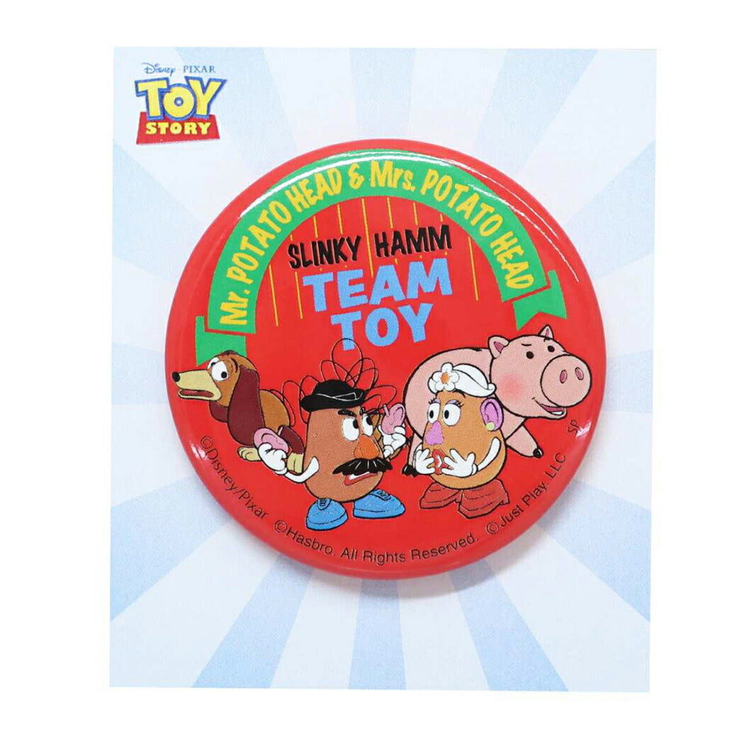 トイストーリー カンバッジ ディズニー 缶バッジ キャラクター プレゼント 男の子 女の子 ギフト