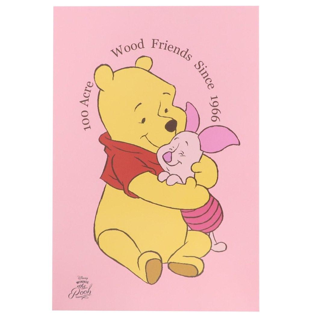 くまのプーさん POSTCARD ポストカード プーさん＆ピグレット ディズニー スモールプラネット プレゼント 男の子 女の子 ギフ