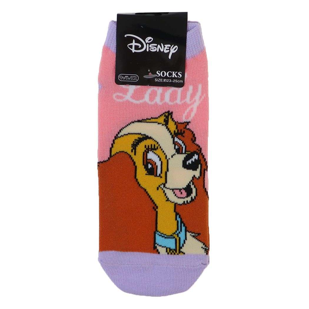 靴下レディース わんわん物語 キャラックス レディ ディズニー スモールプラネット