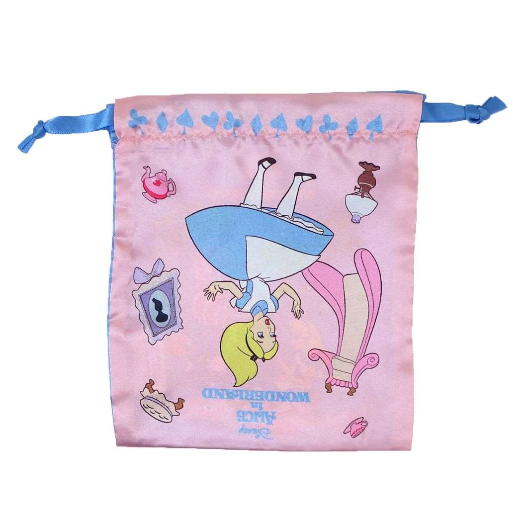 ふしぎの国のアリス リボン巾着 ディズニー 巾着袋 キャラクター