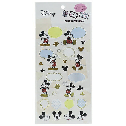 書き込める デコシール ディズニー Disney キャラクター ミッキーマウス スモールプラネット 手帳デコ かわいい グッズ プレゼント