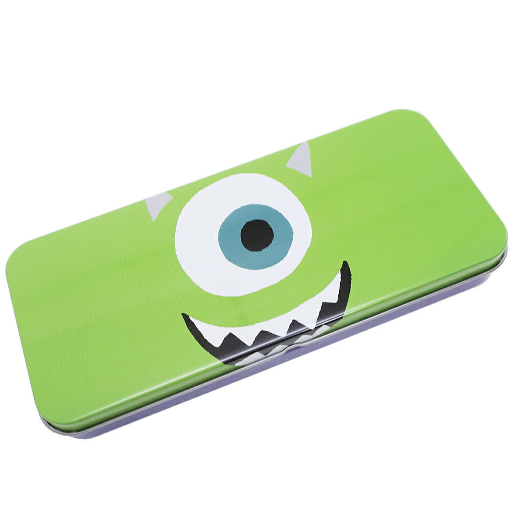 モンスターズインク キャラカンペン 缶ペンケース スモールプラネット マイクフェイス グッズ 新学期 準備 筆箱 プレゼント