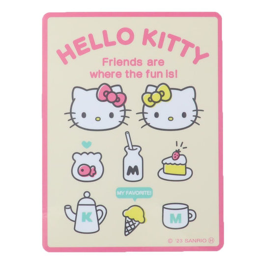 ハローキティ キャラクター キャラクターステッカー ダイカットシール アイコン