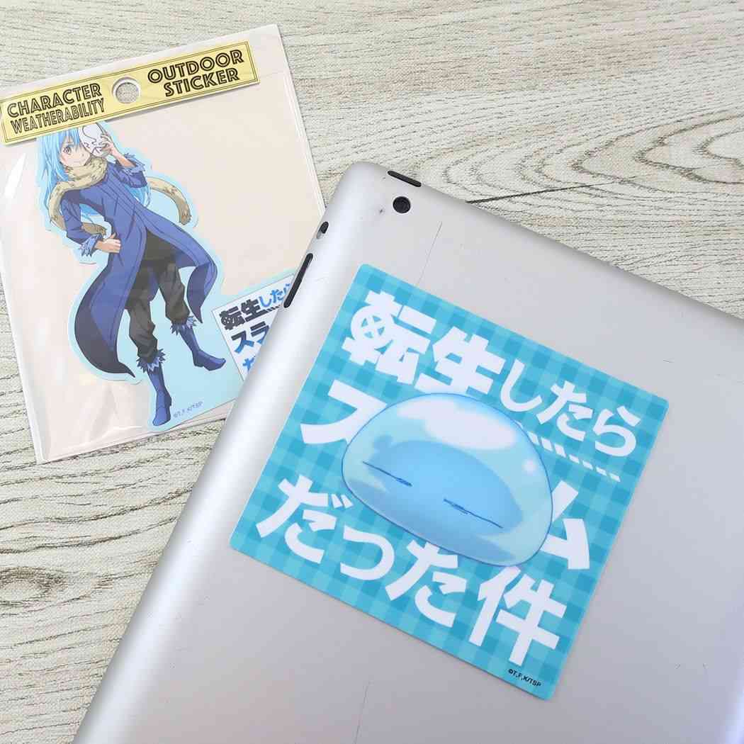 転生したらスライムだった件 アニメキャラクター ビッグシール アウトドアステッカー スライム