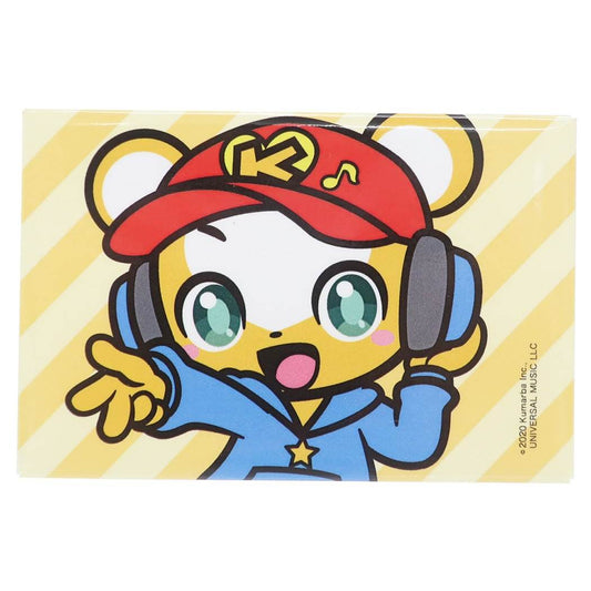 クマーバチャンネル キャラクター スクエア マグネット 角磁石 DJクマーバ スモールプラネット プレゼント 男の子 女の子 ギフト