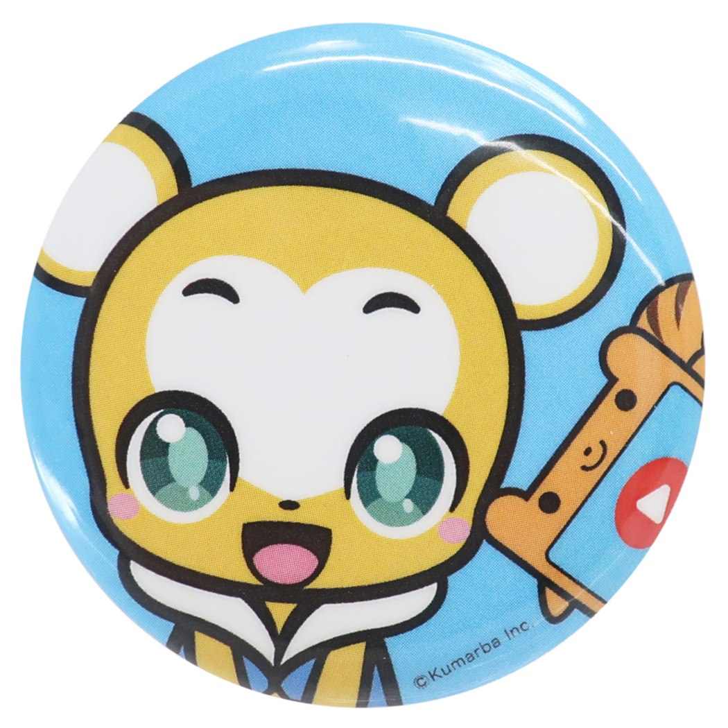 クマーバチャンネル 缶バッジ カンバッジ クマーバとタブリス スモールプラネット プレゼント 男の子 女の子 ギフト