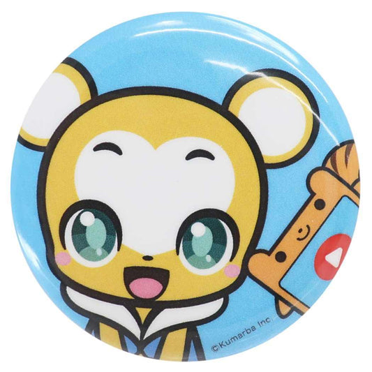 クマーバチャンネル 缶バッジ カンバッジ クマーバとタブリス スモールプラネット プレゼント 男の子 女の子 ギフト