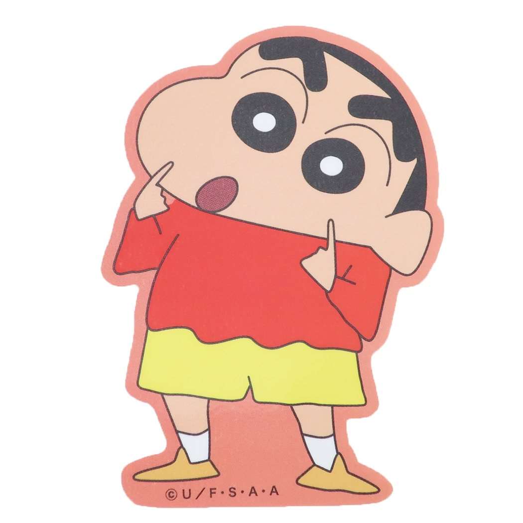 クレヨンしんちゃん グッズ ステッカー ダイカット ビニール アニメキャラクター プレゼント 男の子 女の子 ギフト