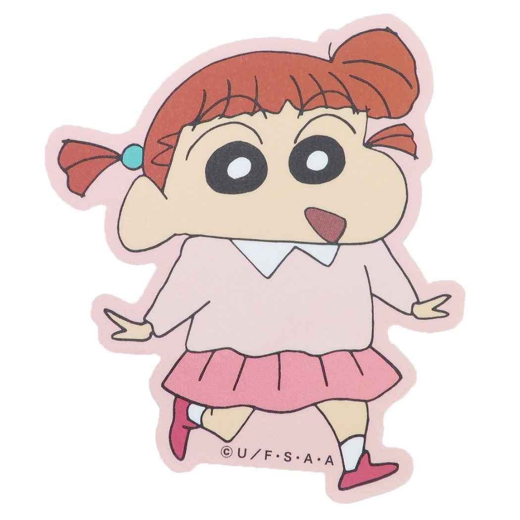 クレヨンしんちゃん ビッグ シール ステッカー ダイカット ビニール アニメキャラクター ネネちゃん パステル プレゼント 男の子 女