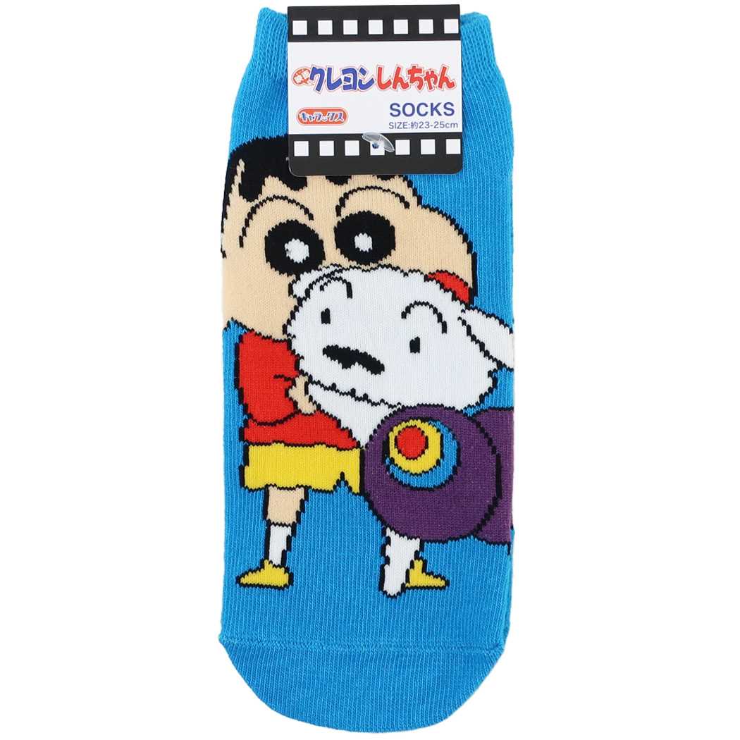 クレヨンしんちゃん レディースソックス 女性用靴下 映画シリーズ2007 アニメキャラクター プレゼント 男の子 女の子 ギフト