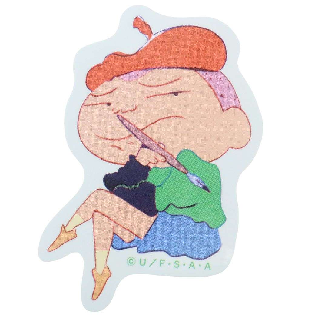 クレヨンしんちゃん グッズ ビッグシール アニメキャラクター ダイカットビニールステッカー プレゼント 男の子 女の子 ギフト