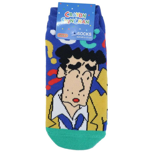 クレヨンしんちゃん グッズ 小学生用靴下 アニメキャラクター プレゼント 男の子 女の子 ギフト