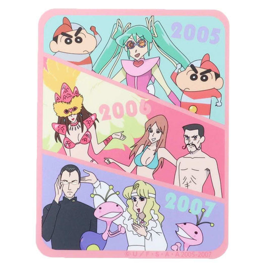 クレヨンしんちゃん アニメキャラクター ビッグシール ダイカットビニールステッカー プレゼント 男の子 女の子 ギフト