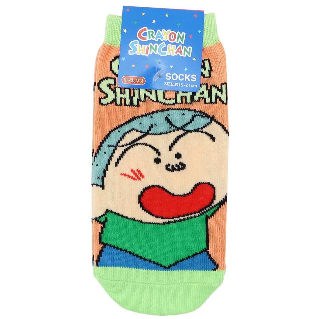 クレヨンしんちゃん ジュニアソックス 小学生用靴下 アニメキャラクター まさおくん GO！