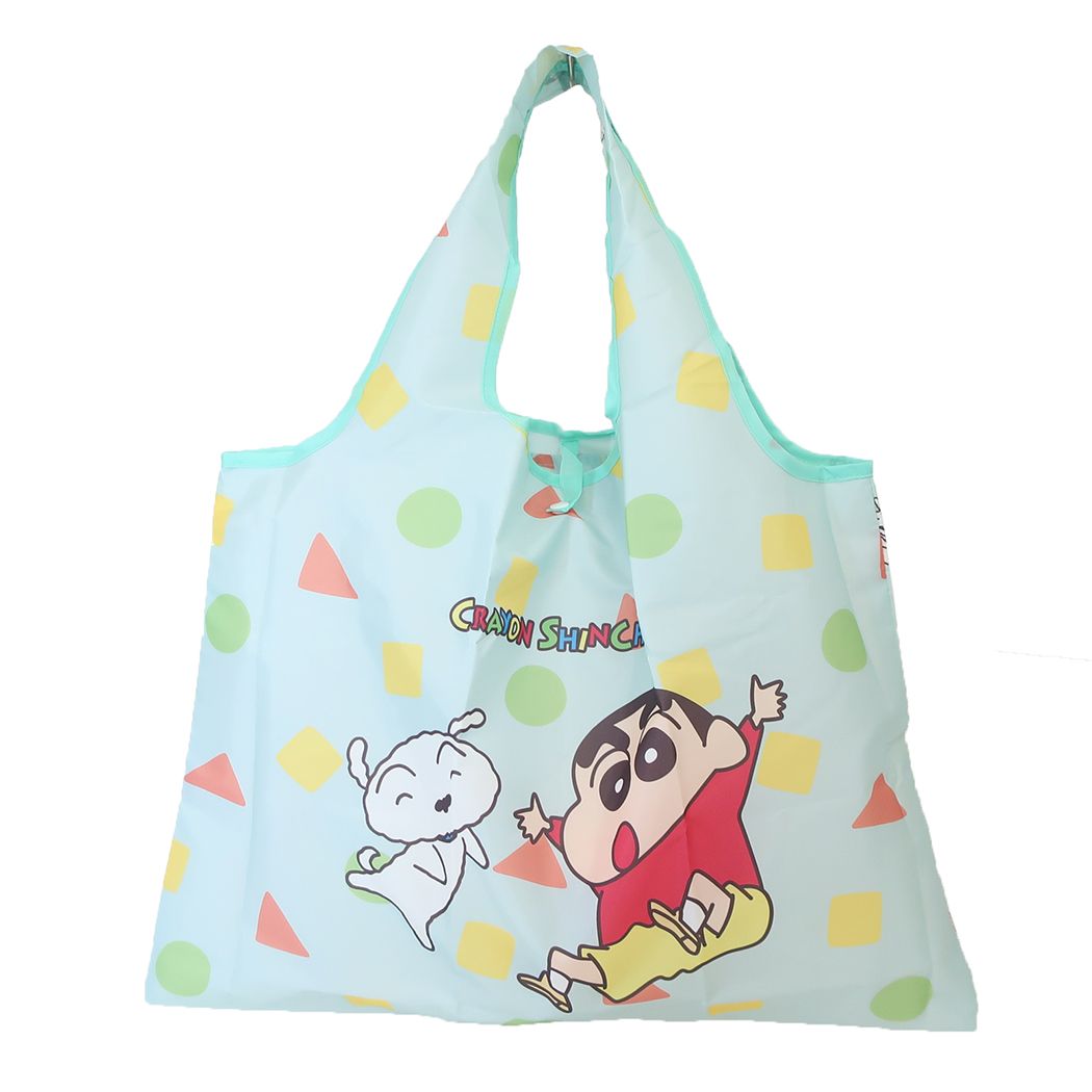 クレヨンしんちゃん エコバッグ ショッピングバッグ A シロとしんのすけ スモールプラネット