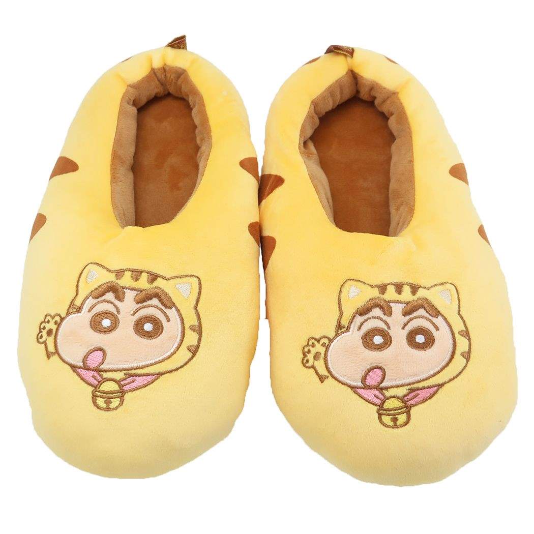 クレヨンしんちゃん スリッパ ルームシューズ なりきり　ねこ