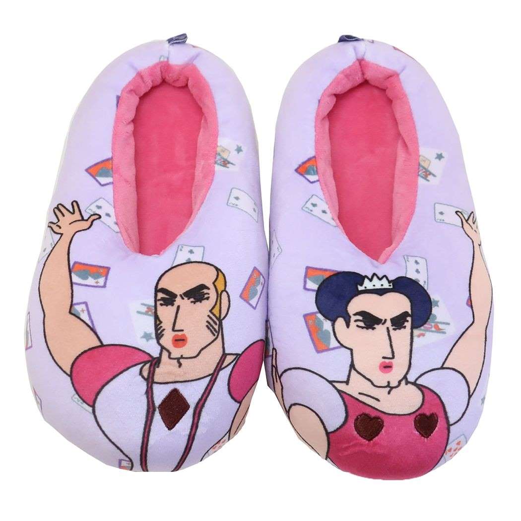 クレヨンしんちゃん スリッパ ルームシューズ マカオとジョマ スモールプラネット