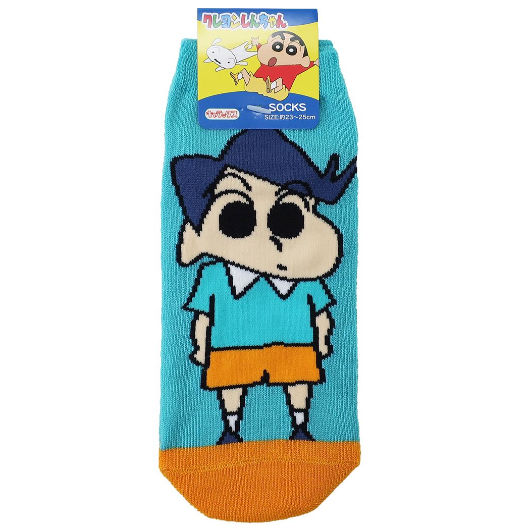 クレヨンしんちゃん グッズ 女性用 靴下 レディースソックス 風間くん 全身 スモールプラネット プレゼント 男の子 女の子 ギフト