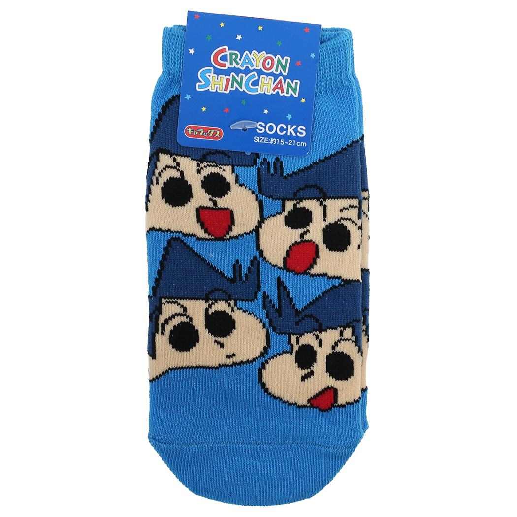 クレヨンしんちゃん 小学生用 靴下 ジュニア ソックス 風間くん ぎっしり スモールプラネット キャラックス 子ども キッズ 女の子 男の子