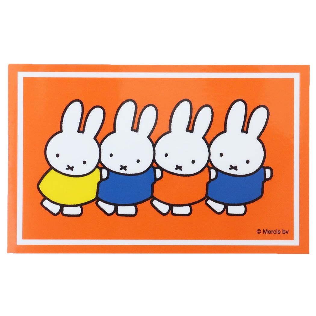 ミッフィー グッズ ビッグシール ディックブルーナ 絵本キャラクター アウトドアステッカー プレゼント 男の子 女の子 ギフト
