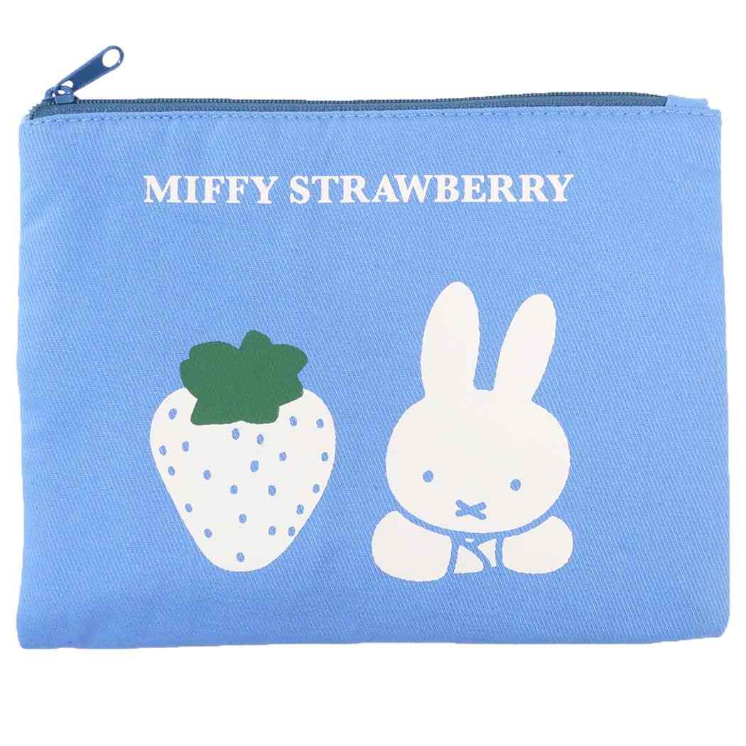 ミッフィー コスメポーチ コットンポーチ MIFFY STRAWBERRY ストロベリー BL ディックブルーナ