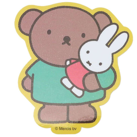 ミッフィー グッズ ダイカットシール 絵本キャラクター キャラクターステッカー ボリスとぬいぐるみ