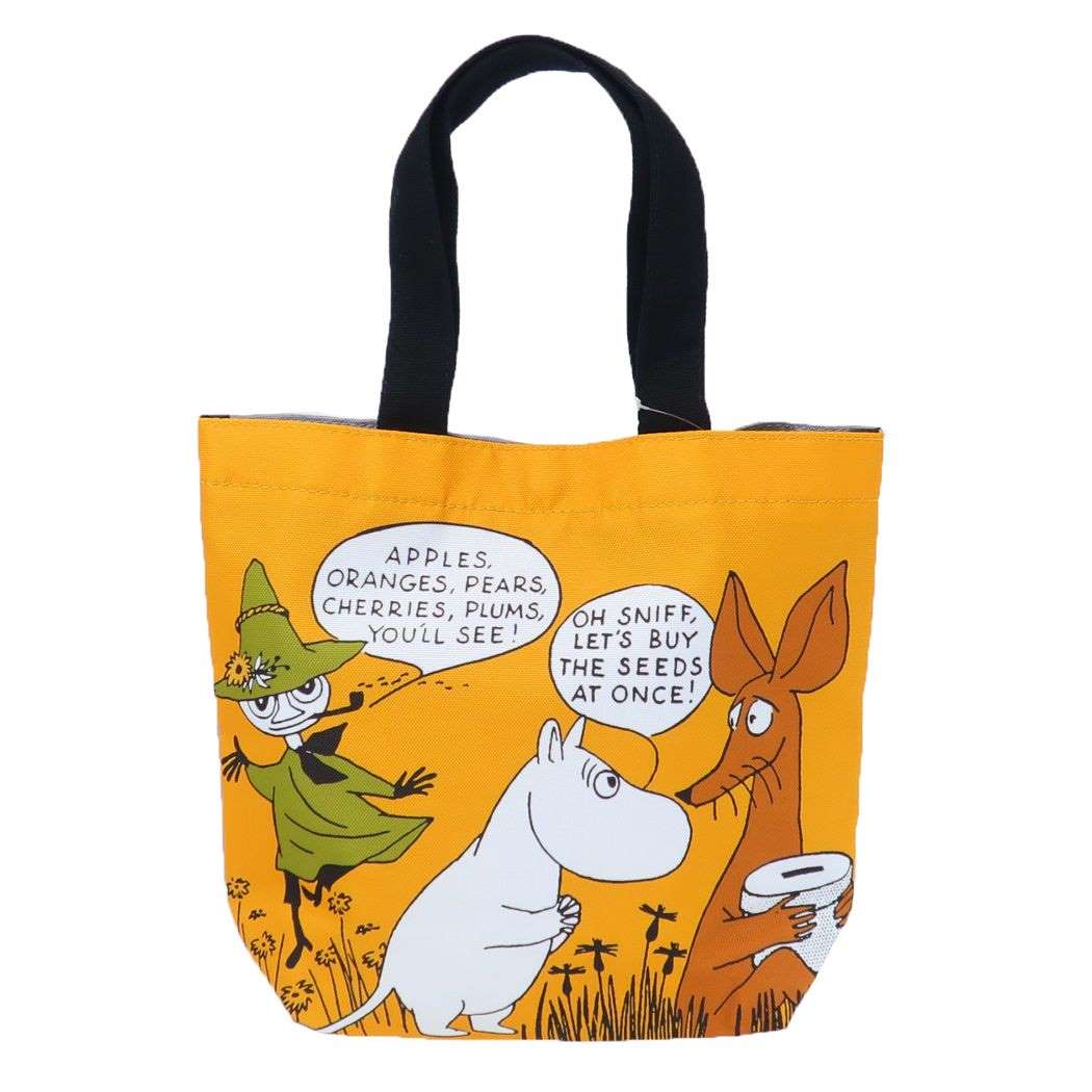 ムーミン キャラクター トートバッグ コローレバッグ MOOMIN 植物 カラートート 北欧