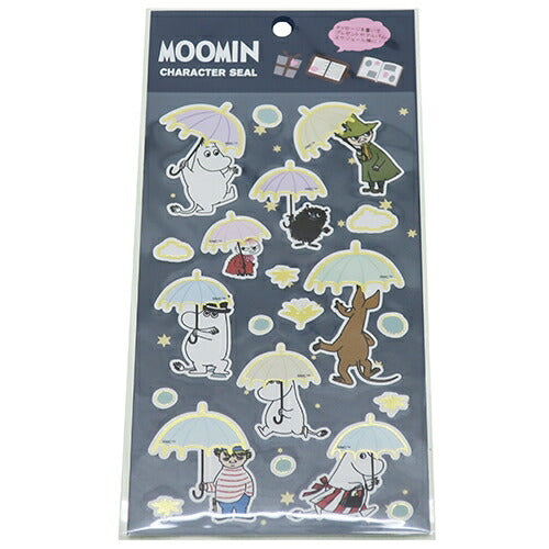 キャラ シール ムーミン 書き込める デコシール 傘 北欧 手帳デコ かわいい プレゼント 男の子 女の子 ギフト