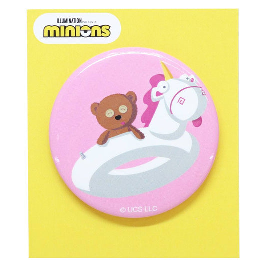 ミニオンズ キャラクター 缶バッジ カンバッジ ティムと浮き輪 プレゼント 男の子 女の子 ギフト