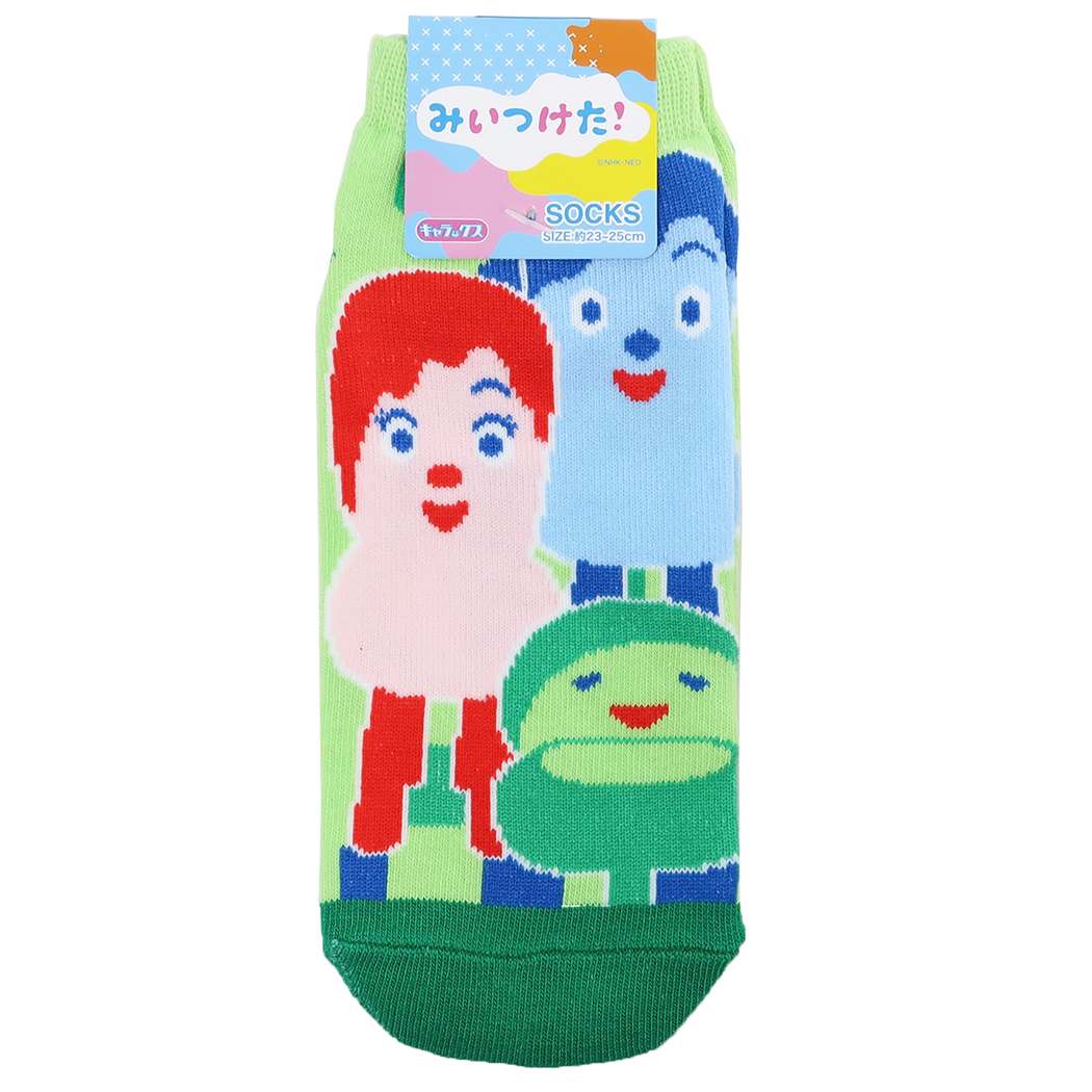 みいつけた! NHK キャラクター 女性用靴下 レディースソックス いすのまちともだち プレゼント 男の子 女の子 ギフト