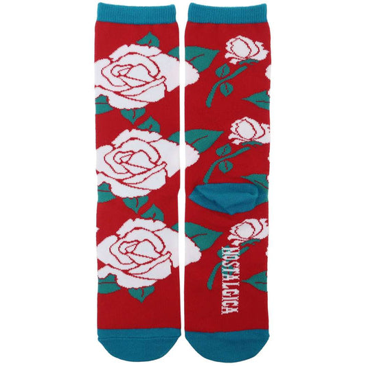 女性用靴下 レディースハイソックス ローズ RDWH スモールプラネット プレゼント 男の子 女の子 ギフト