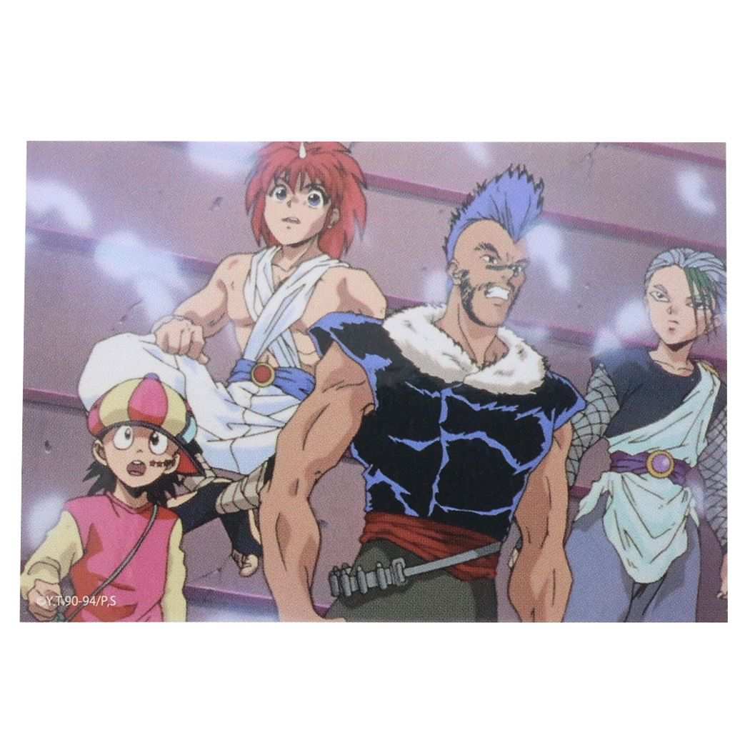 ダイカット ビニールステッカー 幽遊白書 ビッグシール 少年ジャンプ スモールプラネット プレゼント 男の子 女の子 ギフト