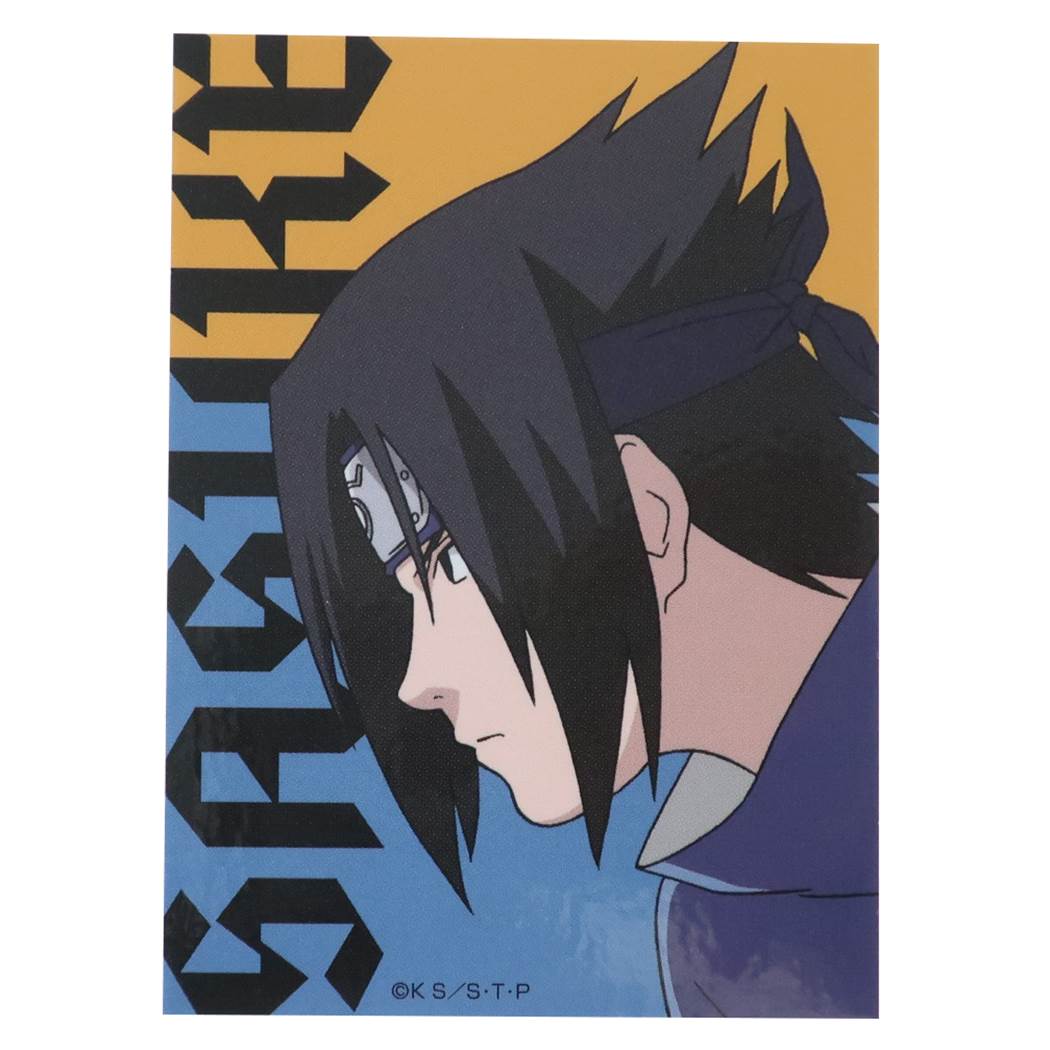 NARUTO ナルト ビッグシール ダイカットビニールステッカー うちはサスケ 少年ジャンプ スモールプラネット プレゼント 男の子