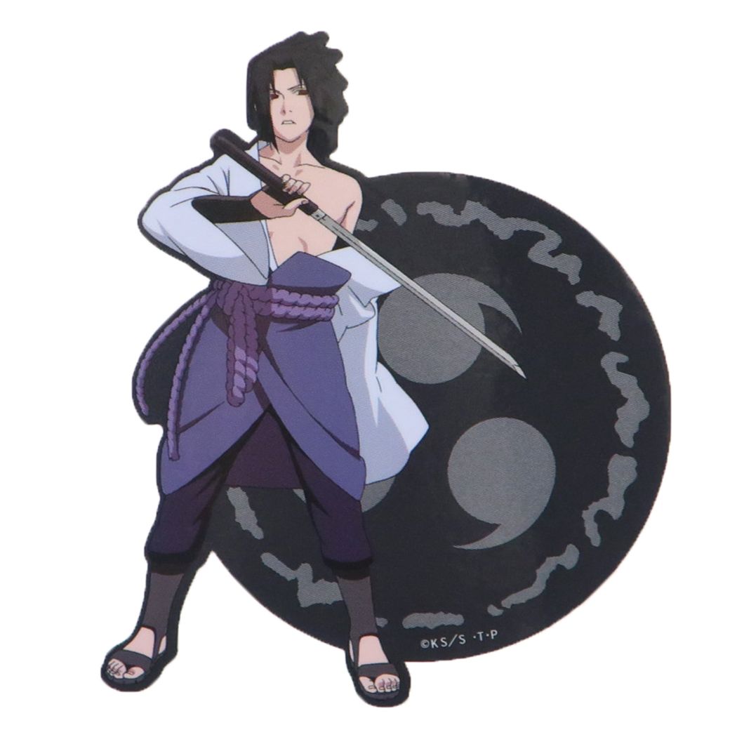 キャラステ NARUTO ステッカーキャラクター 少年ジャンプ スモールプラネット サスケ写輪眼