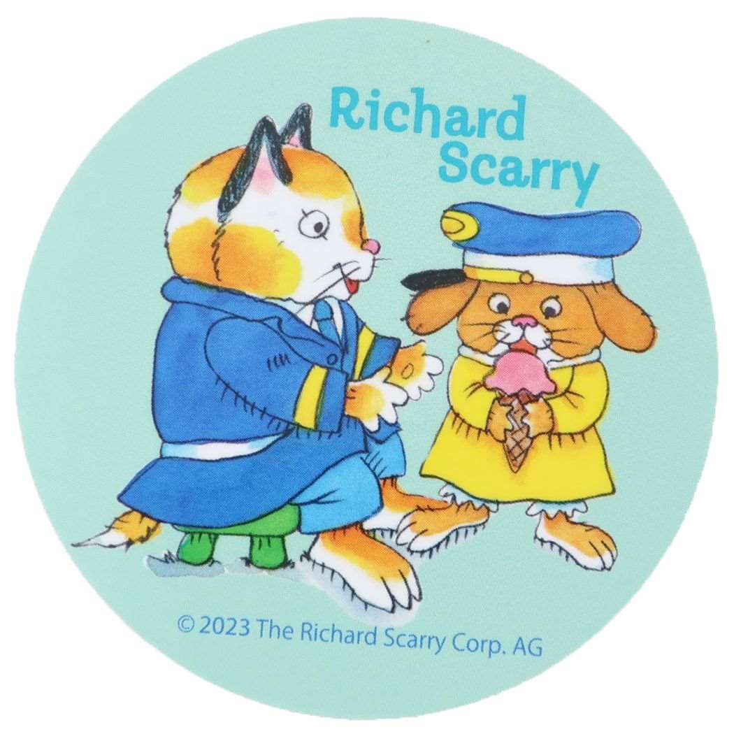 ダイカットシール リチャードスキャリー キャラクターステッカー おまわりさん
