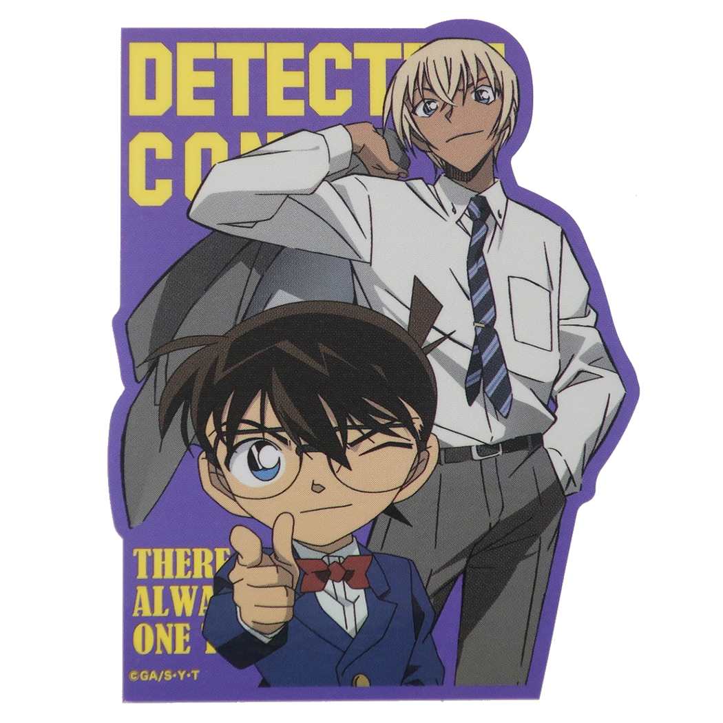 ビッグシール ダイカット ビニール ステッカー 少年サンデー 名探偵コナン アニメキャラクター プレゼント 男の子 女の子 ギフト