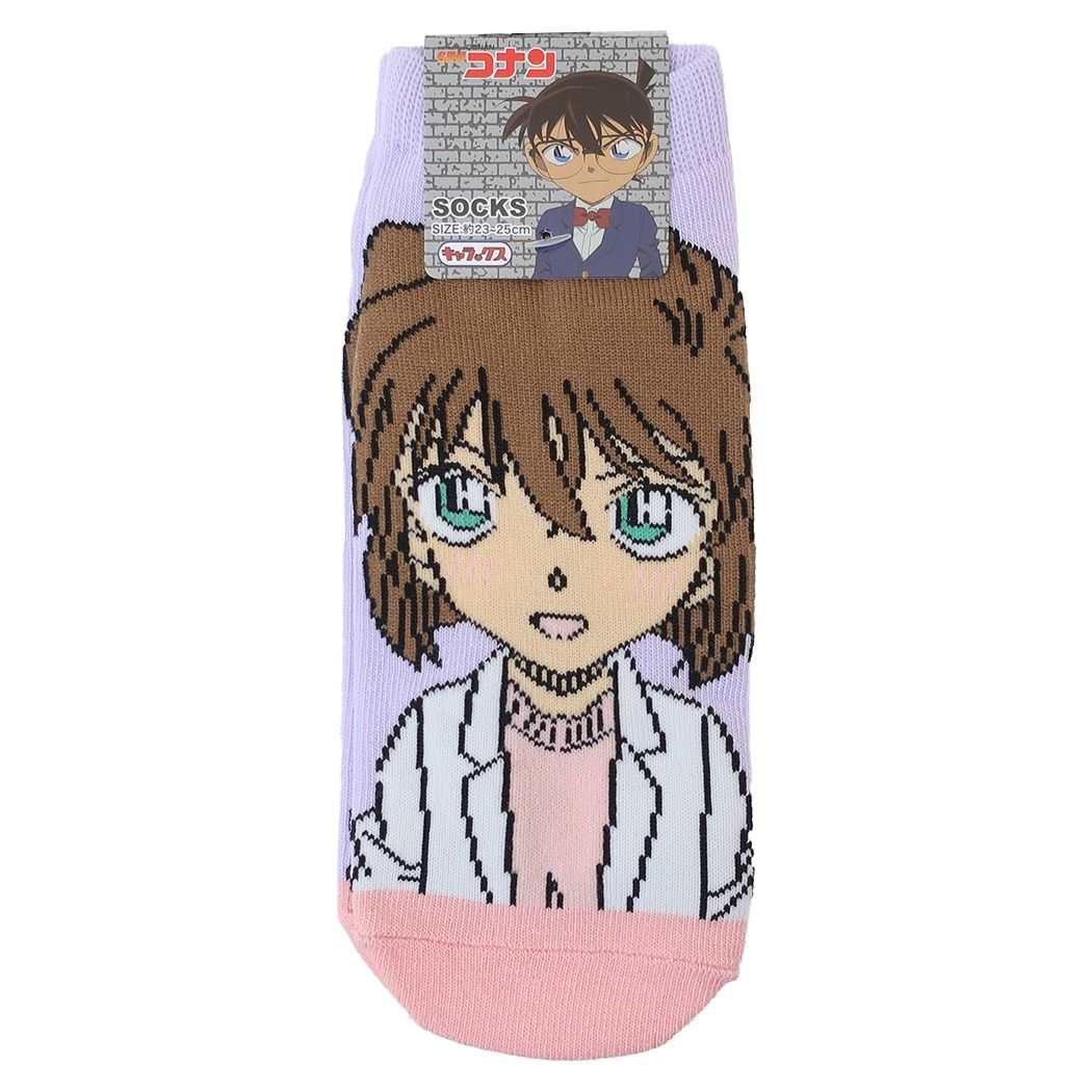 名探偵コナン キャラックス 靴下レディース 灰原 少年サンデー
