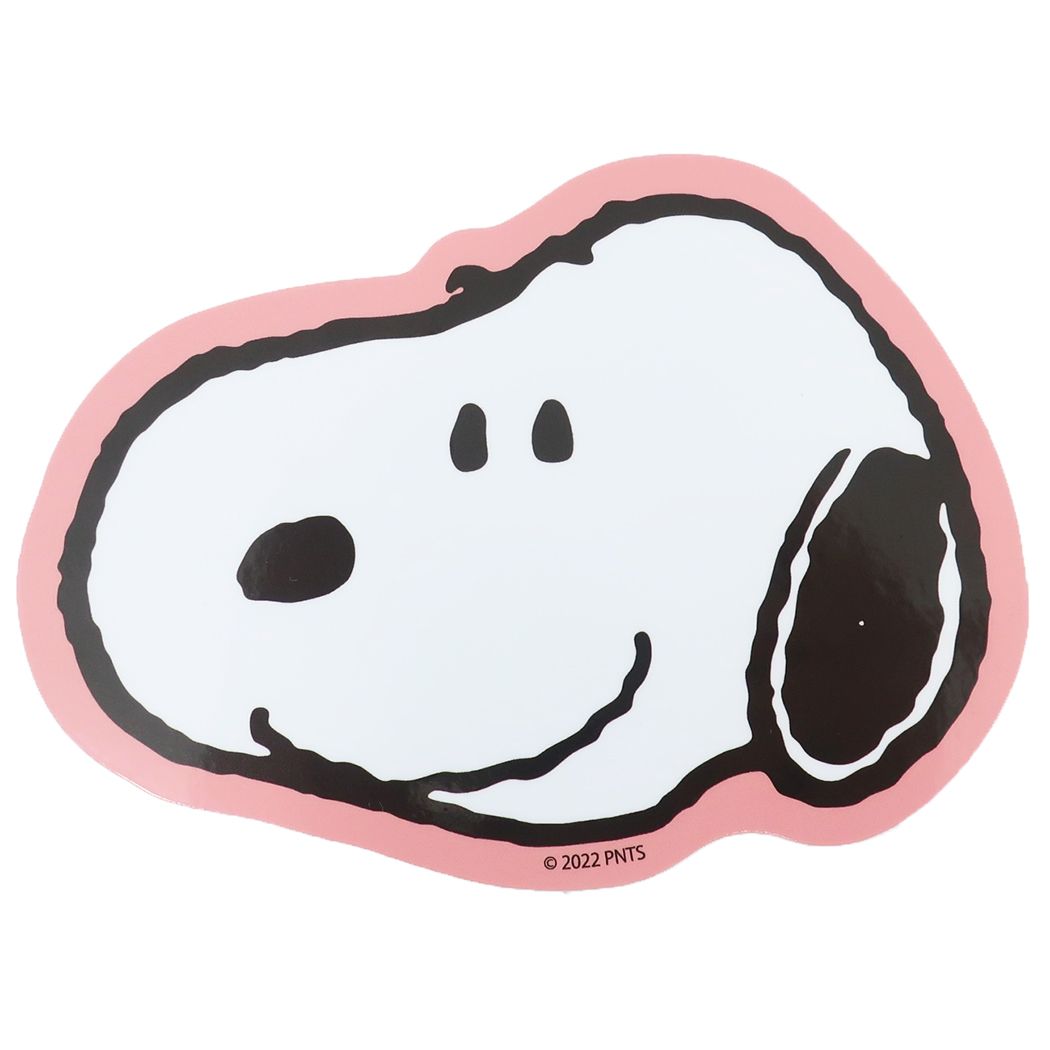 スヌーピー キャラクター ビッグシール アウトドアステッカー フェイス プレゼント 男の子 女の子 ギフト