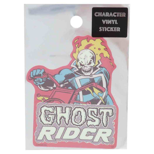 ゴーストライダー キャラクター ステッカー ダイカット ビニール シール レッド MARVEL プレゼント 男の子 女の子 ギフト