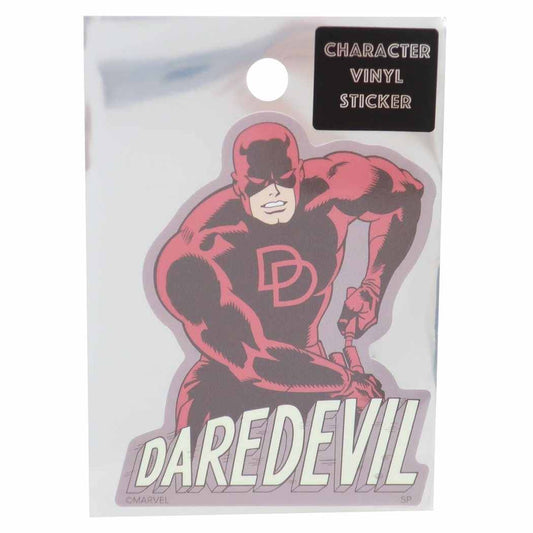 デアデビル キャラクター ステッカー ダイカット ビニール シール ブラウン MARVEL プレゼント 男の子 女の子 ギフト
