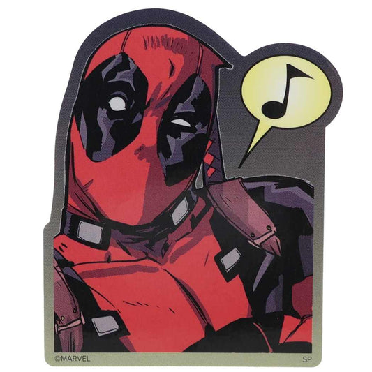 デッドプール ビッグシール ダイカットビニールステッカー ご機嫌 MARVEL スモールプラネット プレゼント 男の子 女の子 ギフト