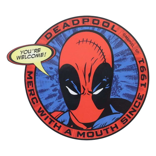 デッドプール ダイカットシール キャラクターステッカー ウェルカム MARVEL スモールプラネット