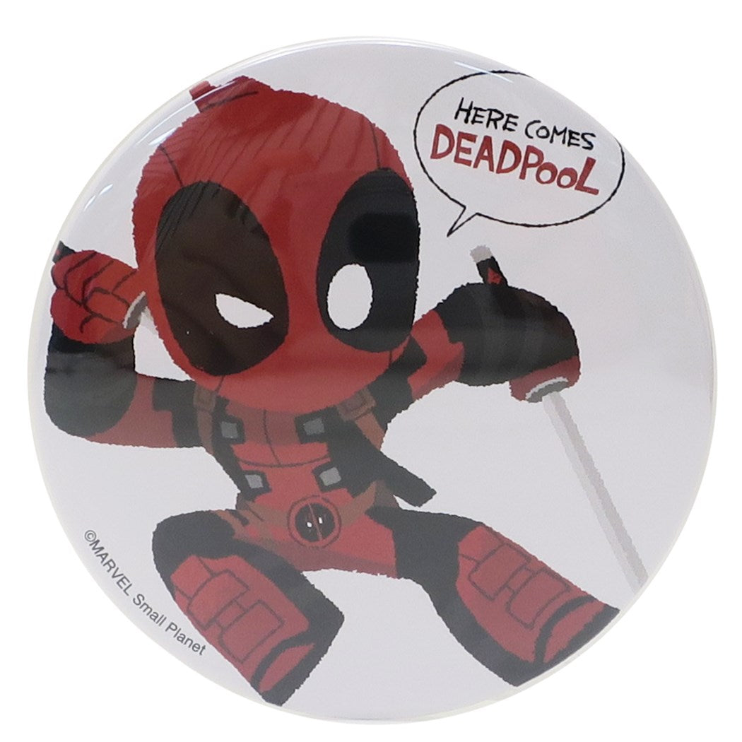 キャラ 缶バッジ DEADPOOL MARVEL コレクター雑貨 デッドプール 映画キャラクター グッズ スモールプラネット バッヂ 缶バッジセール