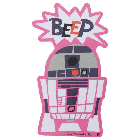 スターウォーズ グッズ ダイカットシール キャラクター キャラクターステッカー R2-D2 PK