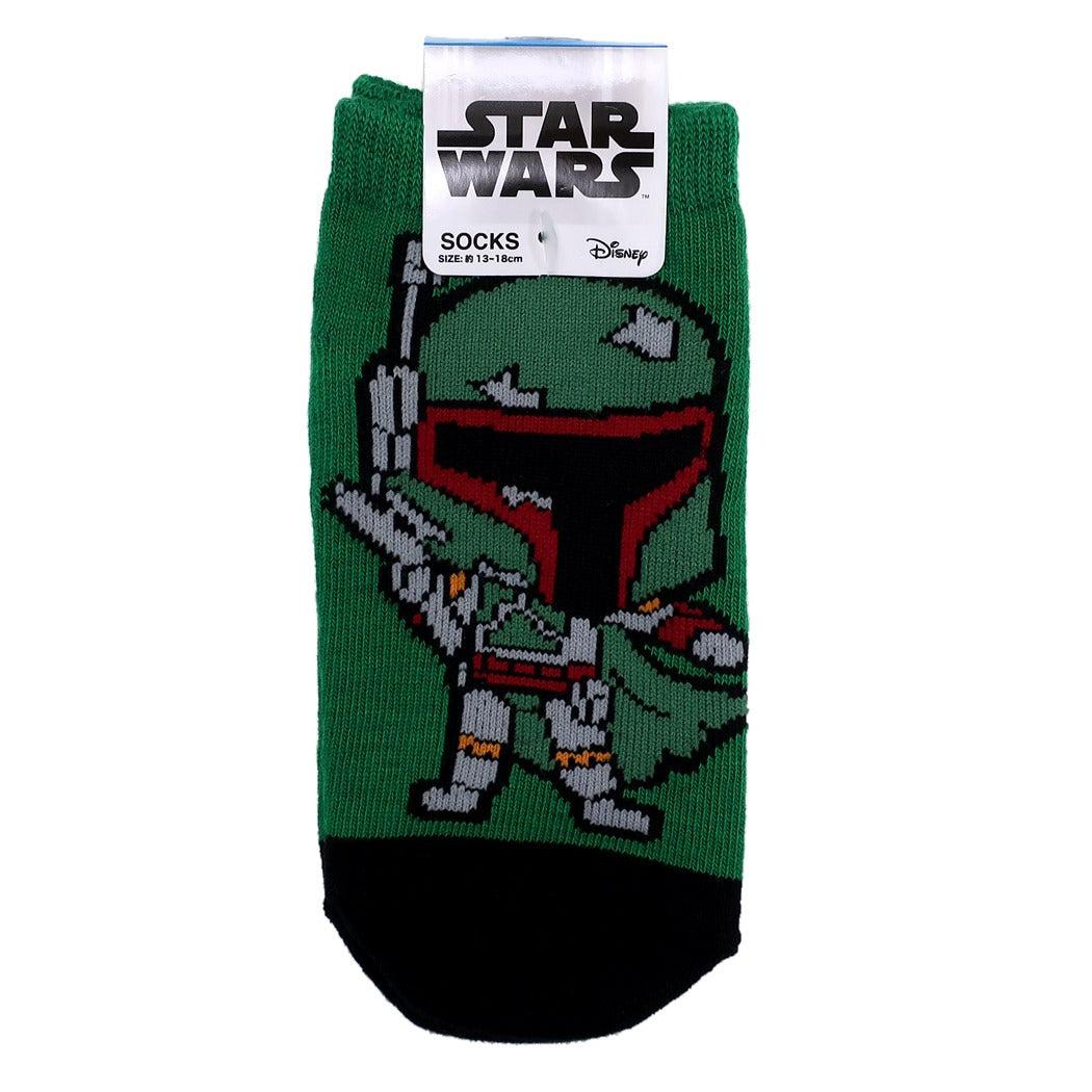 スターウォーズ 子供用 靴下 キャラクター グッズ キッズ ソックス ボバフェット ポップ STAR WARS プレゼント 男の子 女