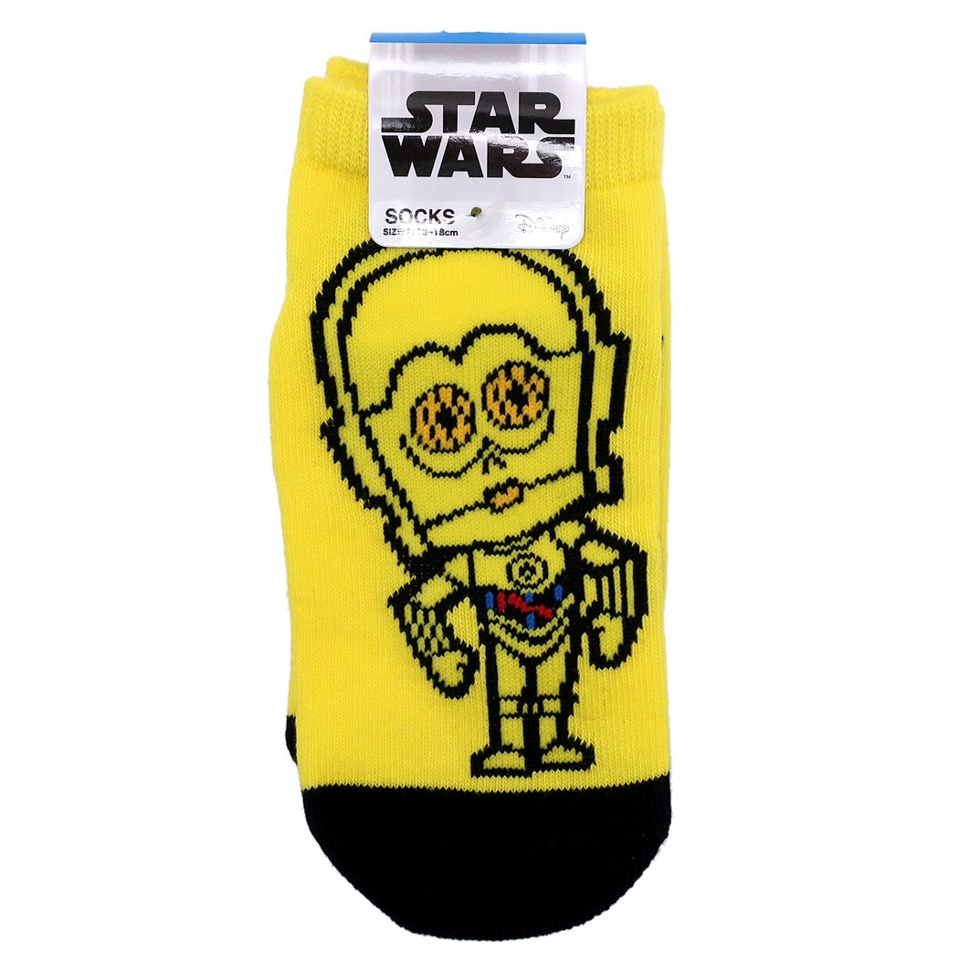 キッズ ソックス スターウォーズ 子供用 靴下 STAR WARS グッズ C-3PO ポップ プレゼント 男の子 女の子