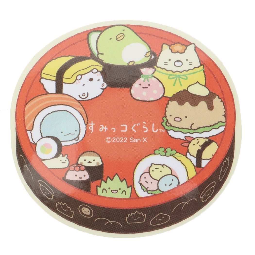 すみっコぐらし サンエックス キャラクター ビッグシール ダイカット ビニールステッカー なりきりおすし プレゼント 男の子 女の子