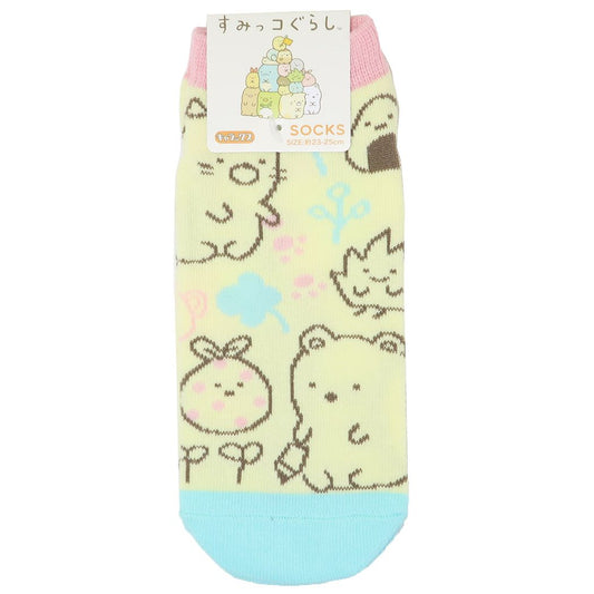 すみっコぐらし サンエックス キャラクター 女性用靴下 レディースソックス ナチュラル プレゼント 男の子 女の子 ギフト