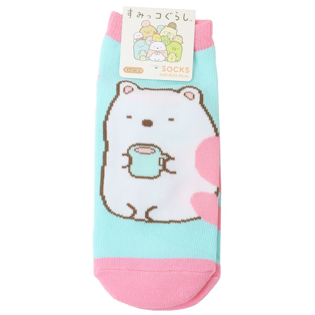 すみっコぐらし グッズ 女性用靴下 サンエックス キャラクター レディースソックス